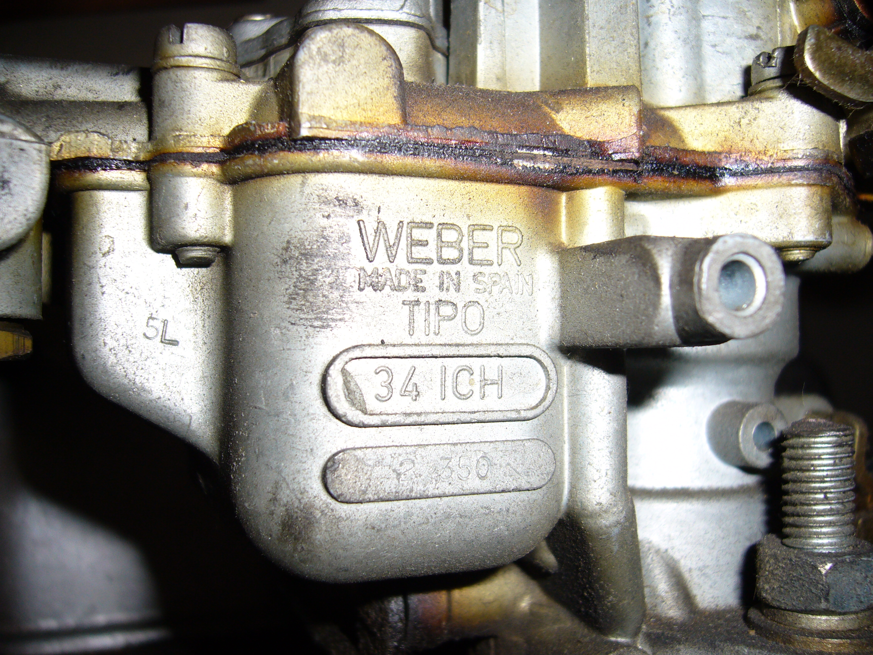 Carburator WEBER 34ICH Land Rover